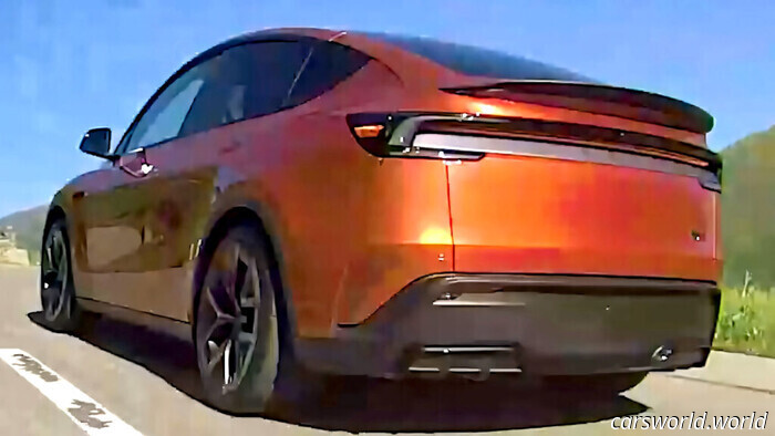 Tesla's Quickest Model Y Juniper Spotted Uncovered | Carscoops